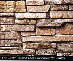 Fox Valley Weather Edge Ledgestone (CSV-2022)